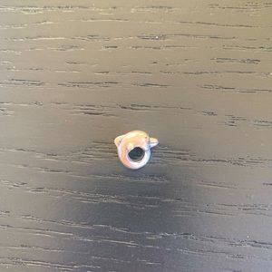 Dolphin bead for Pandora bracelet, silver